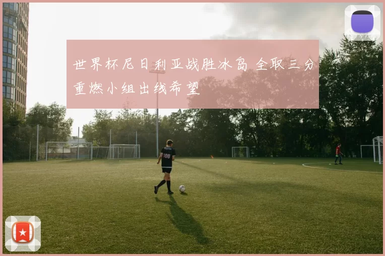 世界杯尼日利亚战胜冰岛 全取三分重燃小组出线希望